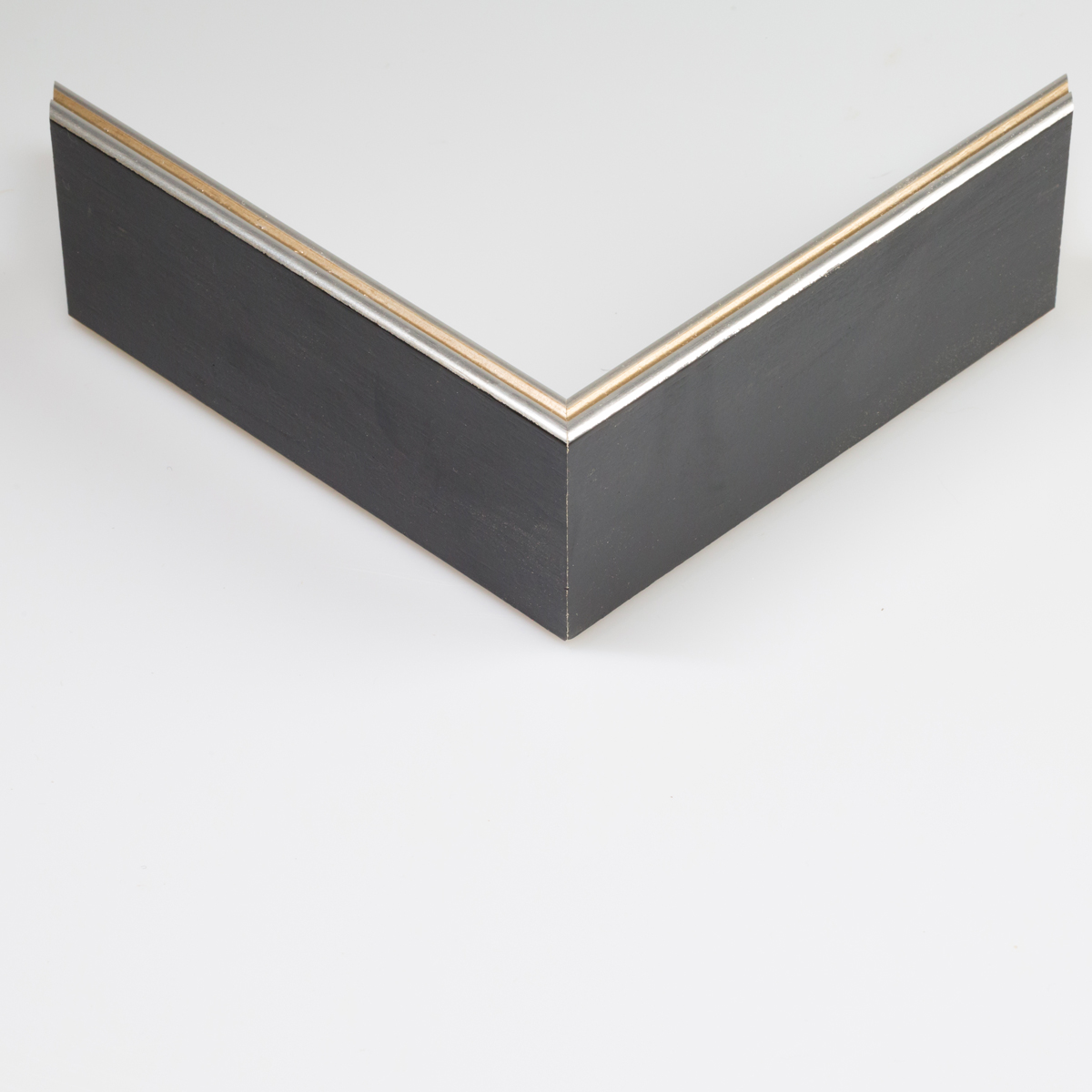 Barocco - Float Silver-Black Moulding Frame (Shadow Box Frame), DIY Canvas kit | _MG_8552.jpg