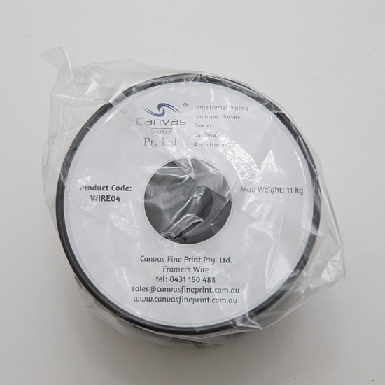 Picture Framing Hanging Wire Plastic Coated Stainless Steel 11kg Load