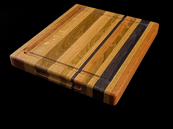 HARDWOOD, Cutting/chopping Board 28.5 cm  x  25 cm and thickness 3 cm #153