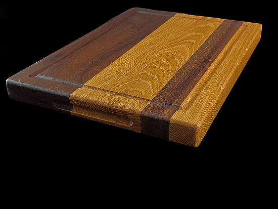 HARDWOOD, Cutting/chopping Board 39.5 cm  x  28 cm and thickness 3.2 cm #155