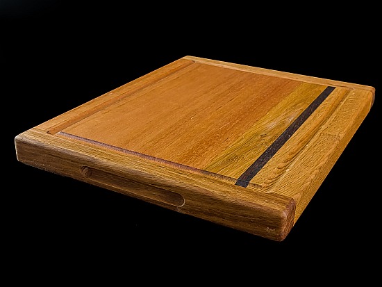 HARDWOOD, Cutting/chopping Board 35.5 cm  x  28.5 cm and thickness 3.0 cm #159