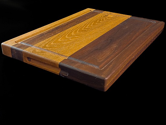 HARDWOOD, Cutting/chopping Board 39.5 cm  x  28.0 cm and thickness 3.0 cm #158
