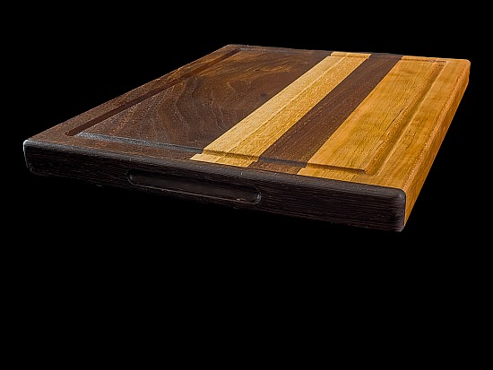HARDWOOD, Cutting/chopping Board 39.5 cm  x  29.8cm and thickness 3.0 cm #161